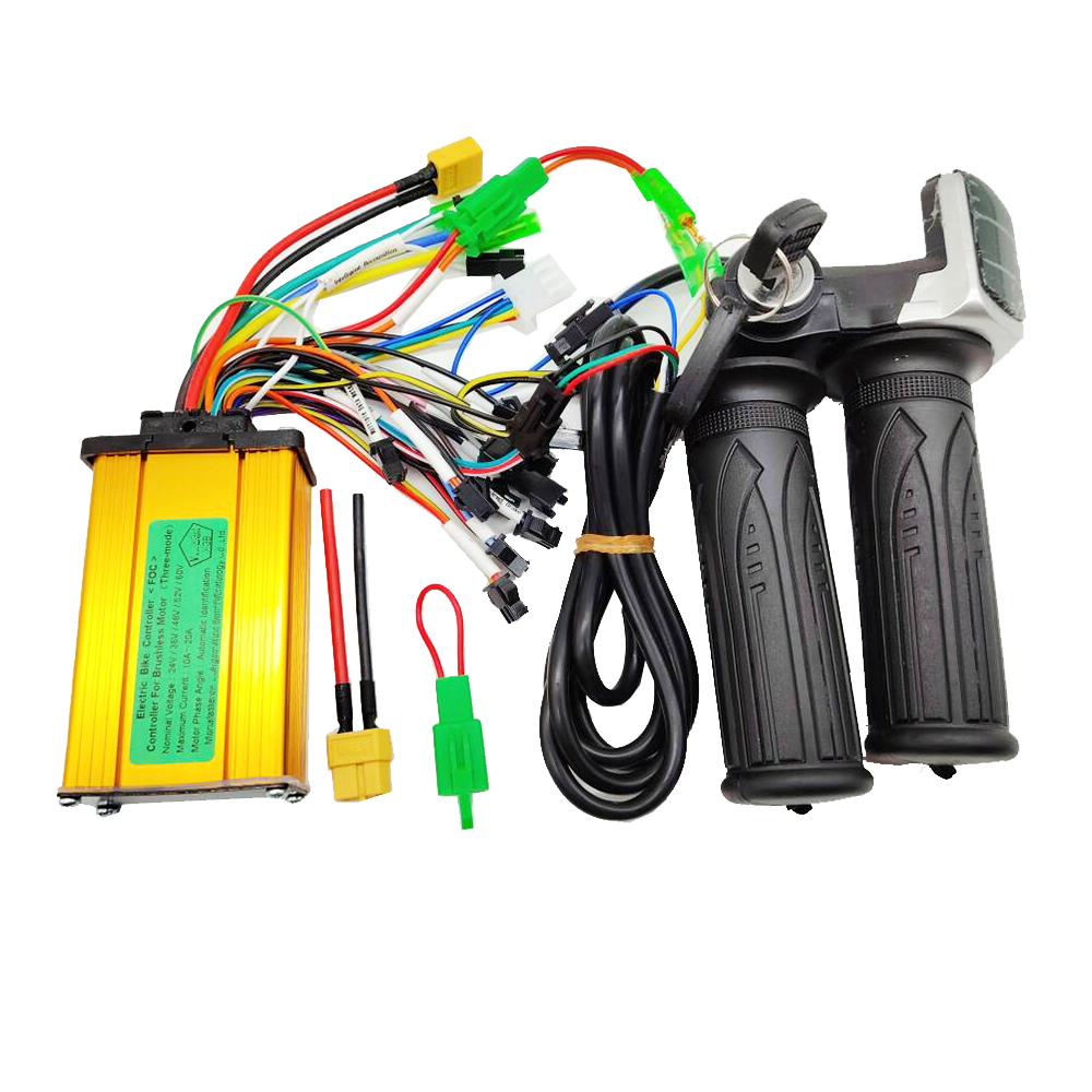 Kelly Kls7230S Controller - 電動自転車ツイストスロットル 36V 48V グリップ速度表示すべての電動自転車/スクーターブラシレスコントローラー用