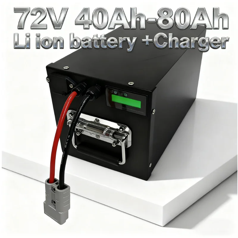 72V 40Ah Lifepo4 Battery Pack - 72V 40-80Ah リチウムイオンバッテリー BMS 付きオートバイ電気自動車ゴルフカートスクーター用高容量リチウムイオンバッテリー BMS