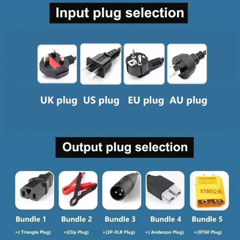 60V 5A 8A 10A 12A 15A 20A スマート - 84V 20A Smart Charger のレビューと価格