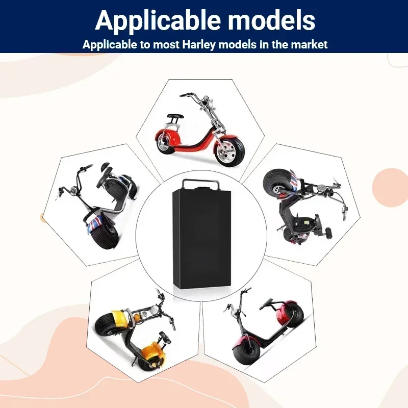 60V 20Ah 30Ah 18650 リチウム電池ハーレー - 60V 50Ah Electric Scooter Battery のレビューと価格