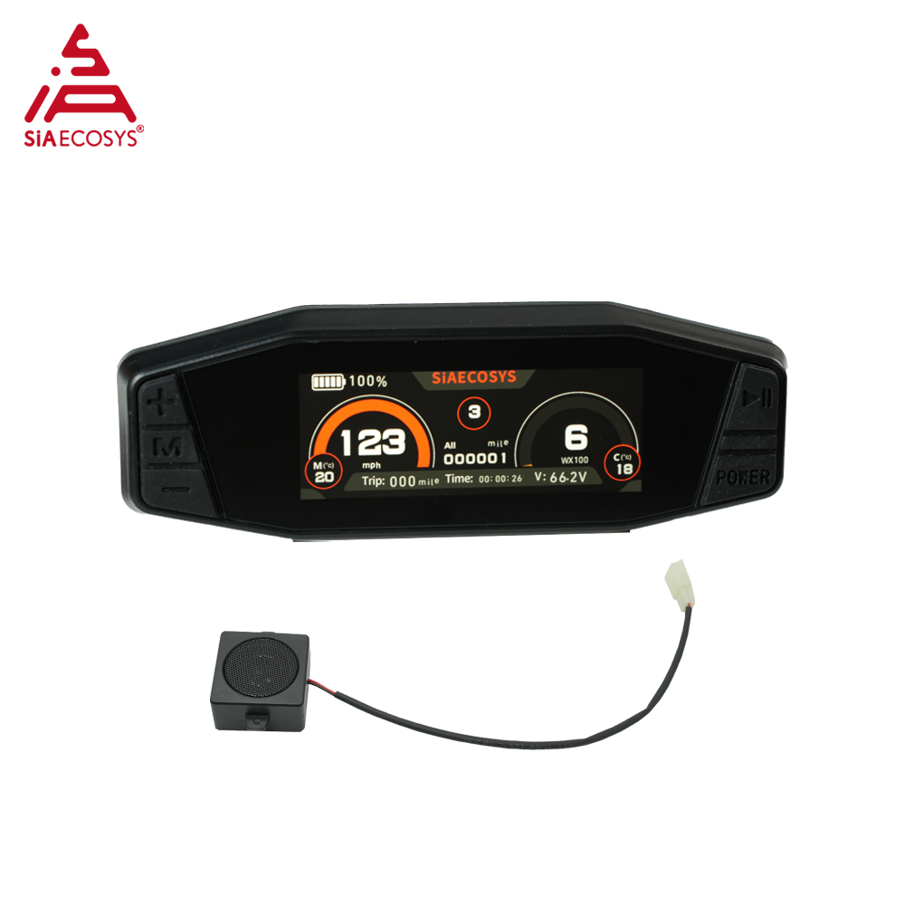 SiAECOSYS電動バイクスピードメーターSCJ5066- - Kelly Kls7230S Controller のレビューと価格