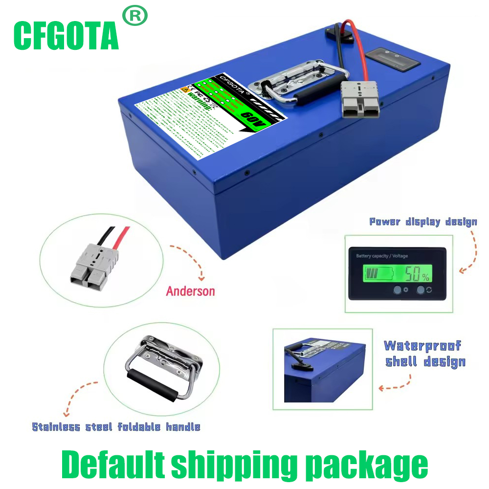 新しい 60V 100Ah 16S リチウム 18650 バ - 60V 50Ah Electric Scooter Battery のレビューと価格