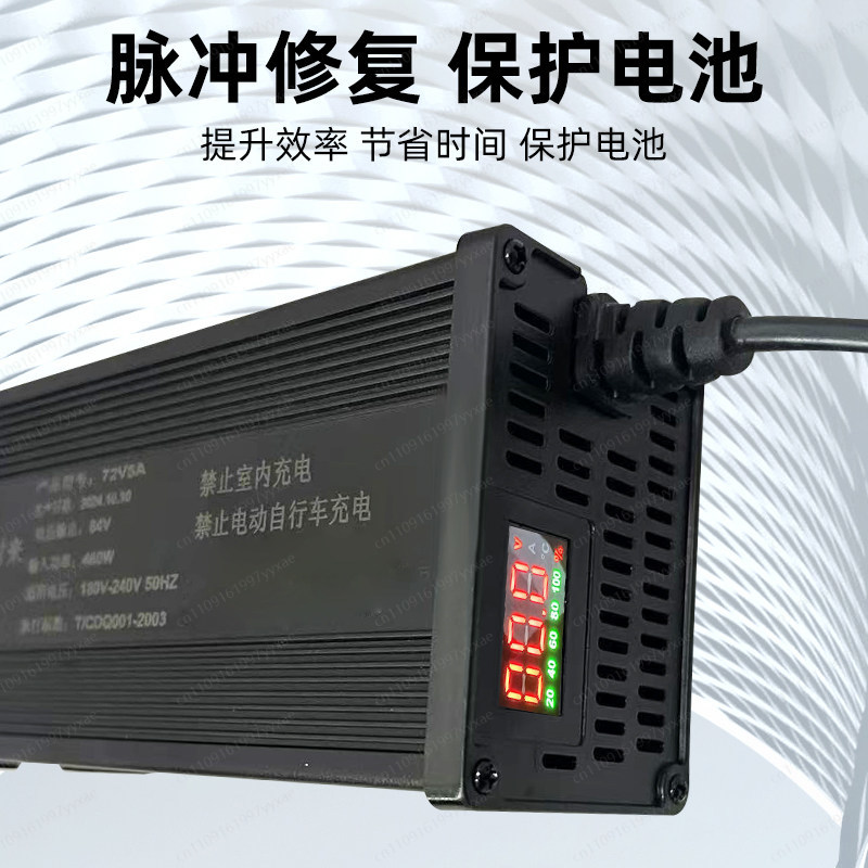 48V 60V 72V スマート LiFePO4 リチウムイ - 72V 15A Fast Charger のレビューと価格