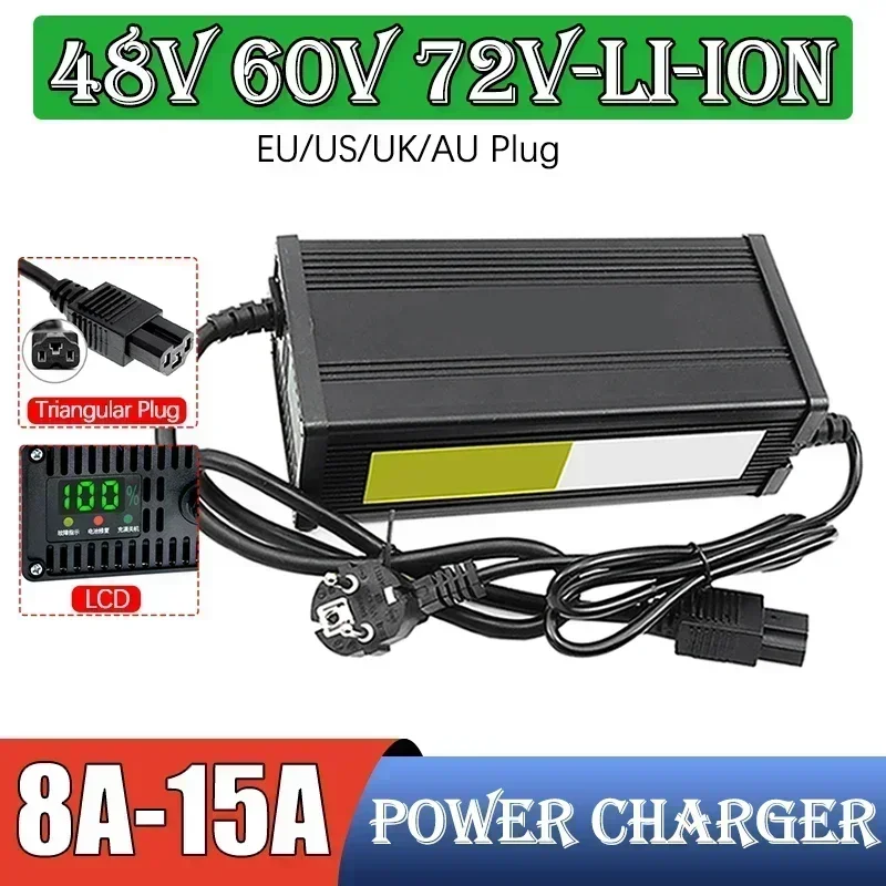 48V 60V 72V 電気自動車リチウム電池充電器 54. - 72V 15A Fast Charger のレビューと価格
